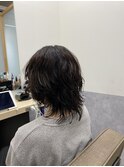 ウルフ×スパイラルパーマ