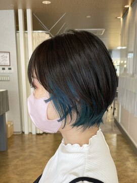 シャンプーボーイ 宮崎駅前店(SHAMPOO BOY) ショートヘア×インナーカラー(^^)宮崎/ショート