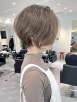 30代/40代/50代/前下がり大人ショートボブ【NAYUMI】