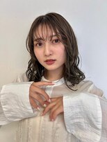 ワイビー グリーン リル(y.be green rel)&nbsp;#ゆるふわカール　＃透明感カラー