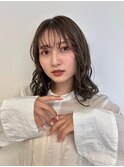 #ゆるふわカール #透明感カラー