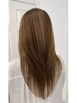 サロンドノア(Salon de NoA) ロングヘア×縮毛矯正