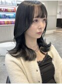 シルパーブラック× くびれヘア