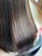 ナイロン(NyLon)の写真/【縮毛矯正】真っ直ぐすぎない自然な仕上がりが大好評◎お悩みに合わせた施術で柔らかい極上の艶髪へ◇
