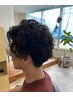 【メンズ限定】カット＋パーマ＋ショートヘッドスパ