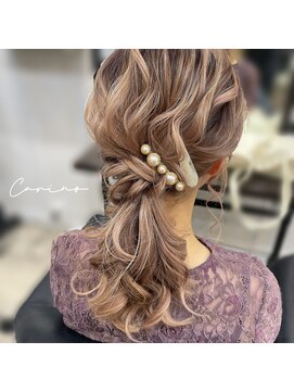 カリーノ 表参道(CARINO) ゆるふわローポニー