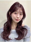 韓国風/レイヤー/小顔/前髪カット/髪質改善/グレージュ/透明感