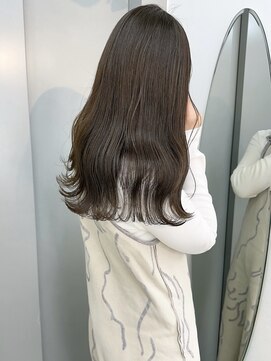 イコ 表参道原宿(ico) カーキブラウン イルミナカラー