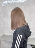 魅力倍増カールセミディシアーカラー姫カットショートヘア