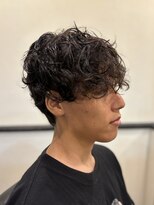 スカイマスターバーバー 渋谷(SKY MASTER BARBER) スペインカール<理容室>[床屋/シェービング/メンズ］