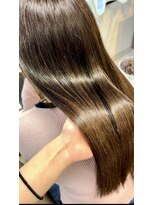 スタイル 横浜(STYLE)&nbsp;エクステ８０本/ブラウンベージュグラデーション/長さだし