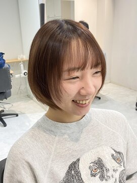 丸みのボブレイヤー