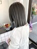 【全員/デザインカラー】カット+ハイライトカラー ￥18,000