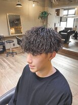 シリー 浦添店(SILLY) 沖縄メンズ波巻きパーマ