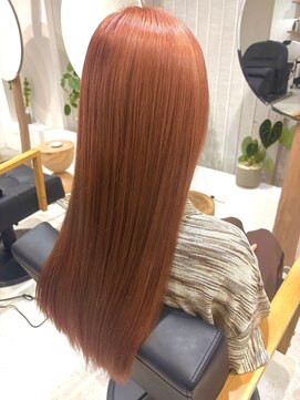 ホーミーキョウト(Homey Kyoto) 【Homey京都】ブリーチ×オレンジカラー