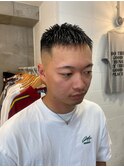 メンズカットフェードスキンフェードバーバークロップ