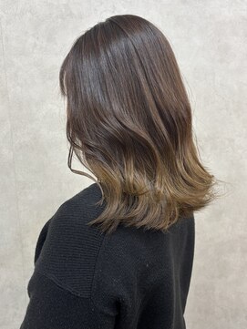 オルソーヘアー(orso hair) orso hair x グラデーション ブラウンベージュ
