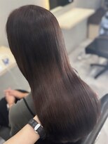 アグ ヘアー スラップ 川崎店(Agu hair Slups)&nbsp;チョコレートブラウン　ディーブラベンダー　川崎