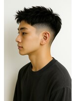 ヌードルバイコア(noodle by CoRe.gn)&nbsp;コリアンフェード × ストリートショート