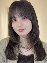 アイトーキョーエス 渋谷(AI TOKYO S)&nbsp;ナチュラルな抜け感フェイスレイヤースタイル