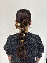 カぺリベラ テラス Capelli bella TERRACE 成人式#あみおろし