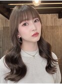 透明感カラー/髪質改善/縮毛矯正/韓国風レイヤーカット