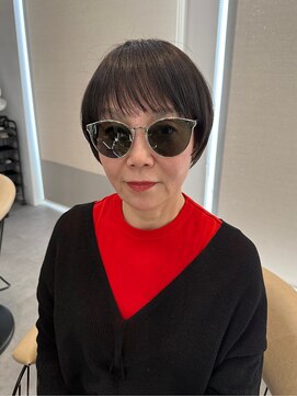 バーチミシマ(BIRCH mishima) 大人マッシュショートの艶キラ髪☆圧倒的技術のマッシュショート