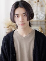 カバーヘア ブリス 上尾西口店(COVER HAIR bliss)&nbsp;ナチュラルセンターパート小顔ハッシュカットa上尾20代30代40代