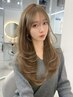 【ブリーチ無し◎】カット＋ダブルカラー＋KERASTASE5step TR￥19900