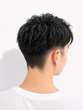 ヒロギンザ 難波店(HIRO GINZA) ツーブロックショート×難波心斎橋