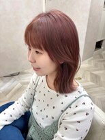 キラーナセンダイ(KiRANA SENDAI)&nbsp;ピンクラベンダー×大人かわいい外ハネミディアム