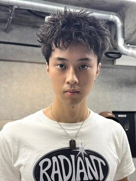 エルマーク 本山(L-MARK) スパイキーショート/短髪/ツーブロック/メンズ/men's