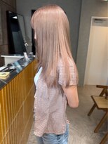 クペウイビ 心斎橋(cope'u yive)&nbsp;デザインカラー/ダブルカラー/ケアブリーチ/ベージュ/心斎橋難波