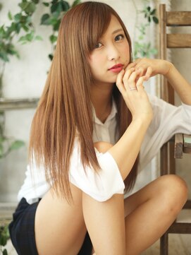 と和×美髪クリニック 巣鴨店 ストレートで大人女子の愛されロング ストレート