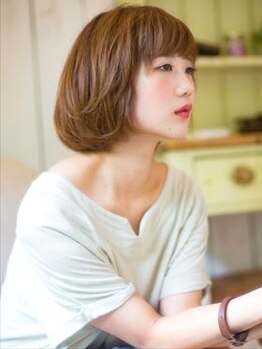 ヘアスペース ローズエス 酒田店(Hair space Rose's)の写真/女性らしさを最大限に引き出す大人ボブ&ショート。アナタにBESTなシルエットでどこから見ても美人顔♪