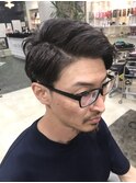 サイドパート、ツーブロック