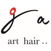ジーエーアートヘアー(ga art hair)のお店ロゴ