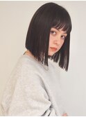 【LIANCA】ノースタイリングで束間×抜け感切りっぱなしボブ