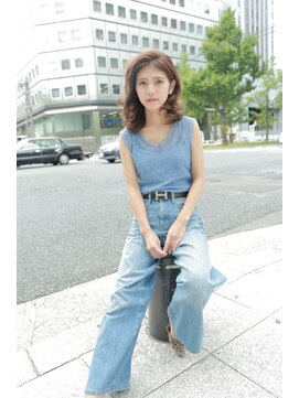 サイン ヘア イノベーション(sign HAIR INNOVATION) 大人可愛い、色気、小顔カットひし形シルエット【錦糸町】