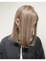 リグフクオカ(L.I.G fukuoka)&nbsp;【L.I.G fukuoka】ゆるふわレイヤーフォギーベージュ