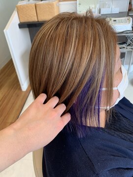 シエルフラッフィー インナーカラー