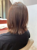 マーリャヘアー(mallia hair) くびれ外ハネミディアム