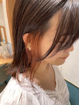 ロンド レグリーズ 立川(Lond leglise) 【槌矢圭悟】インナーカラー/イヤリングカラー/外ハネ