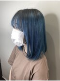 初ブリーチで【ブルーカラー】