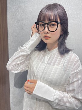 デイジー(Daisy) ロブ/切りっぱなし/ラベンダーグレージュ