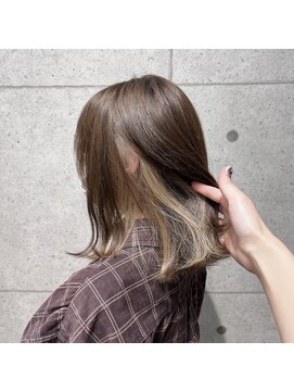 ヘアサロン ドットプラス 町田店(dot. plus) <Insta@s_ym_99_>インナーベージュ/フェザーバング[町田駅]