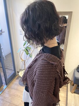 メルト 吉祥寺(melt) 大人ボブくせ毛風パーマ 無造作パーマ大人かわいい小顔20代30代