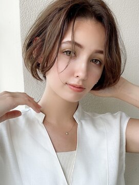 シルクレイ 吉祥寺店(Silk-lei) 大人かわいいかき上げボブ王道Aライン20代30代40代吉祥寺