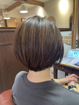 アドラーブル 女池店(adorable) 【ハイライト】【ショートボブ】【20代30代40代】