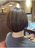 【ハイライト】【ショートボブ】【20代30代40代】